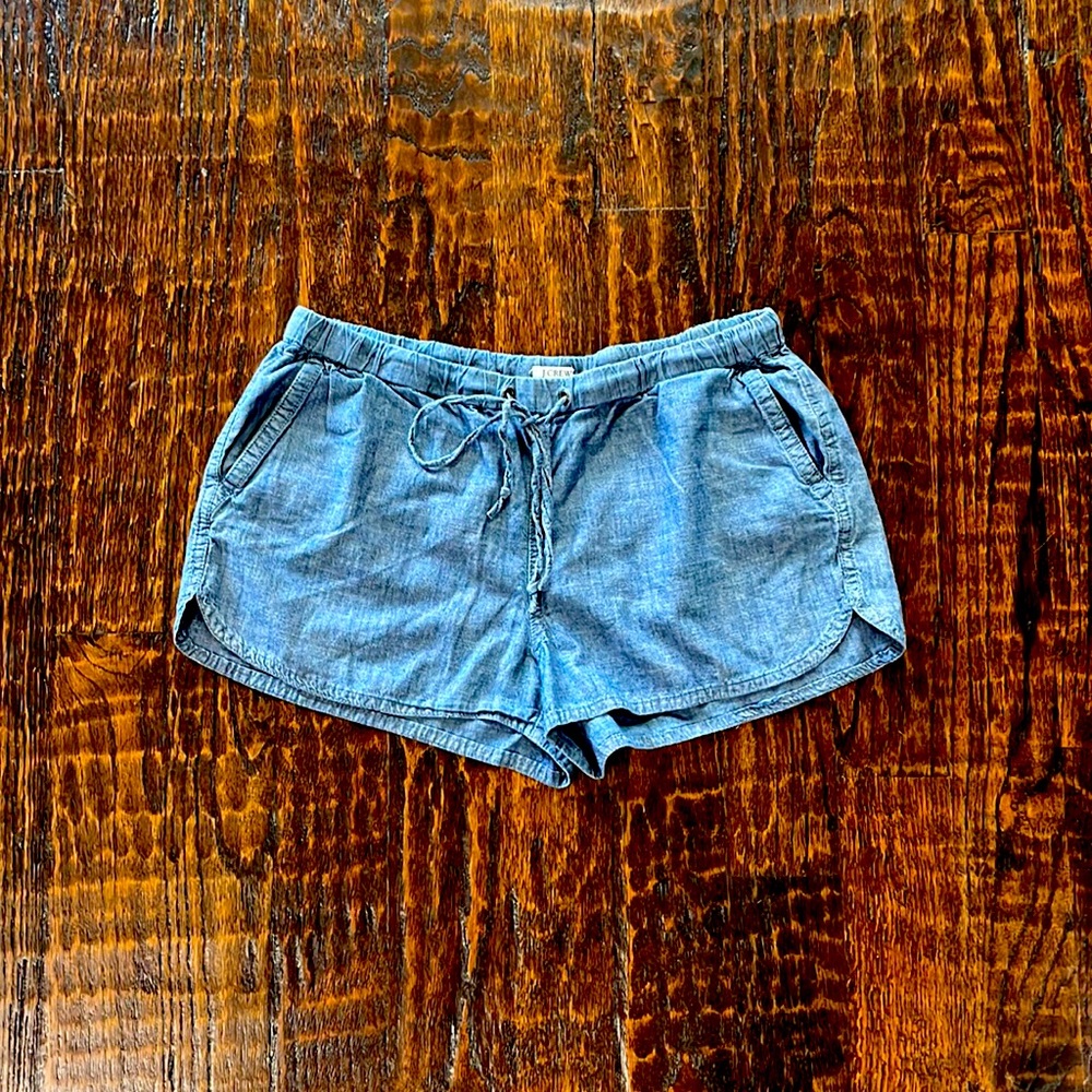 J. Crew Casual Chambray Shorts 🩵 Size Medium